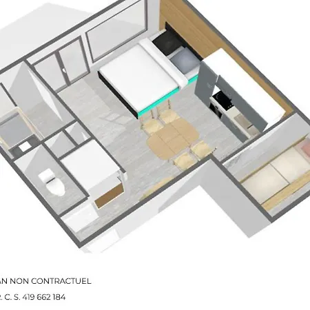 Renove Pour 4, Aux Pieds, La Croisette, Les Menuires - Fr-1-452-230